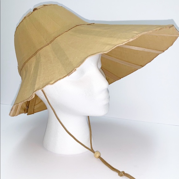 Incredible Wearable Folding Fan Hat 